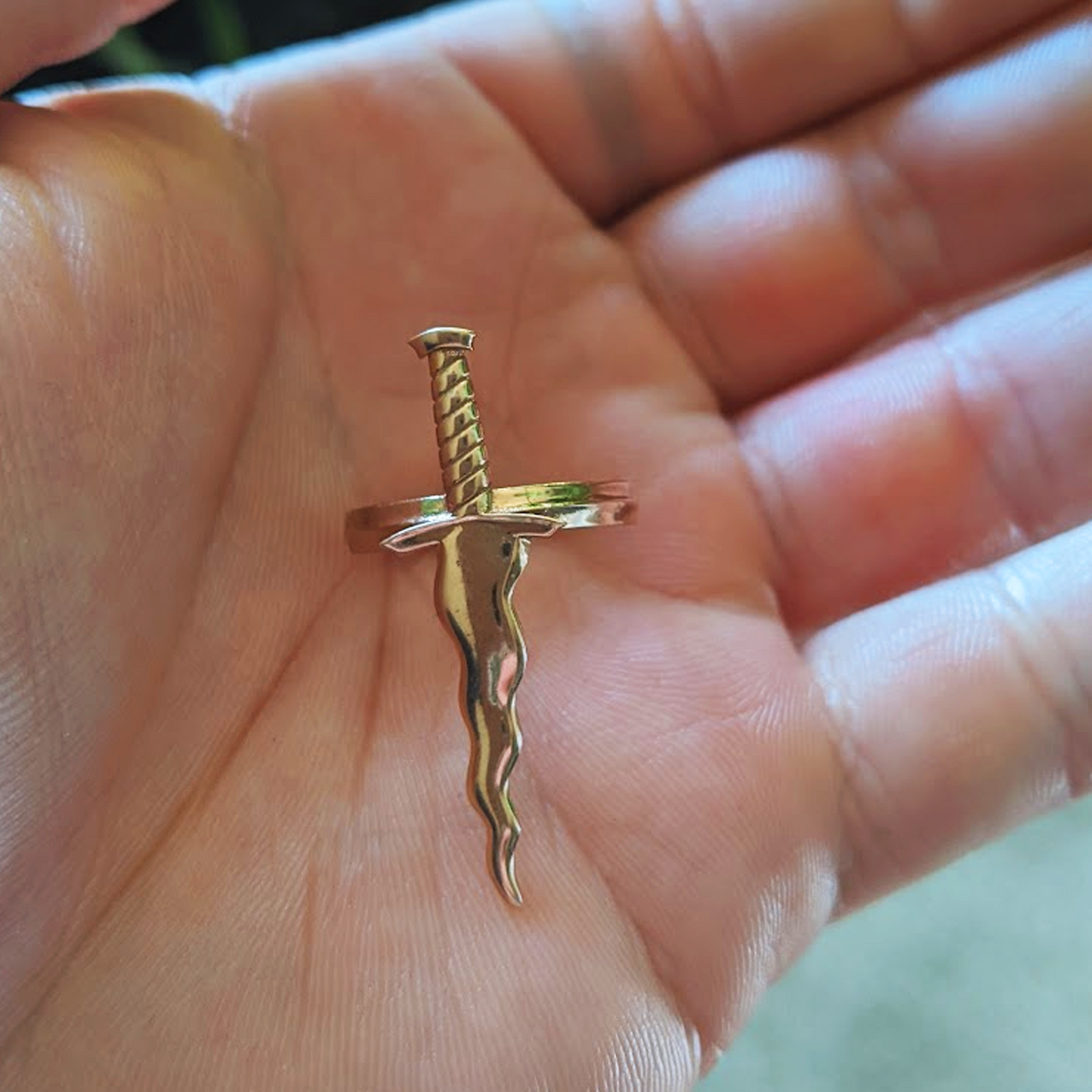 Wavy Sword Ring